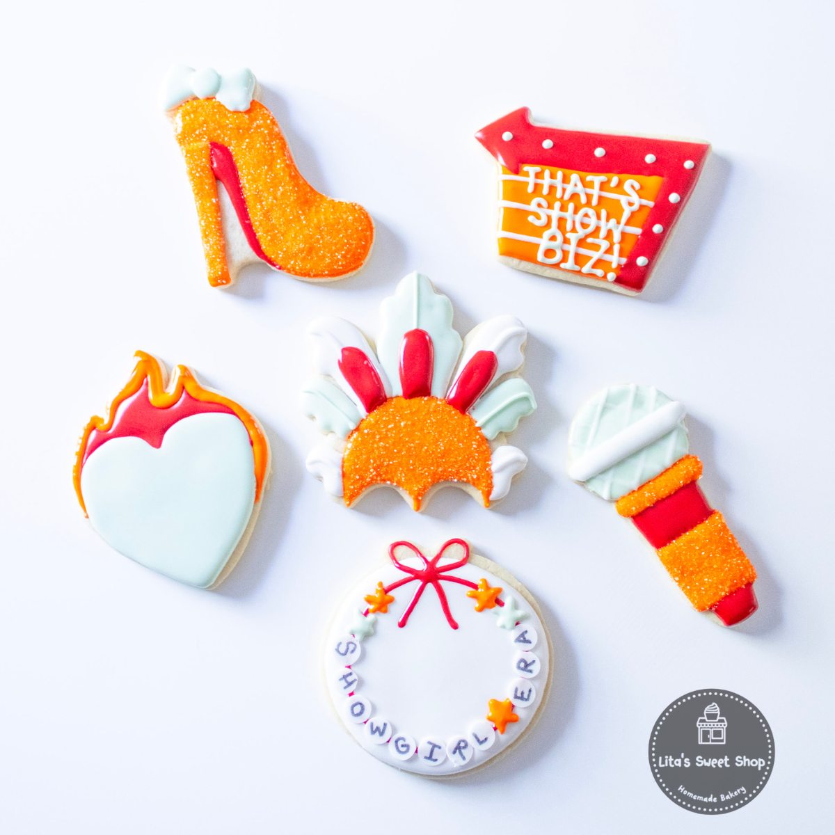 10/18/25 11:00 am Sugar & Showgirl Cookie Decorating Class
